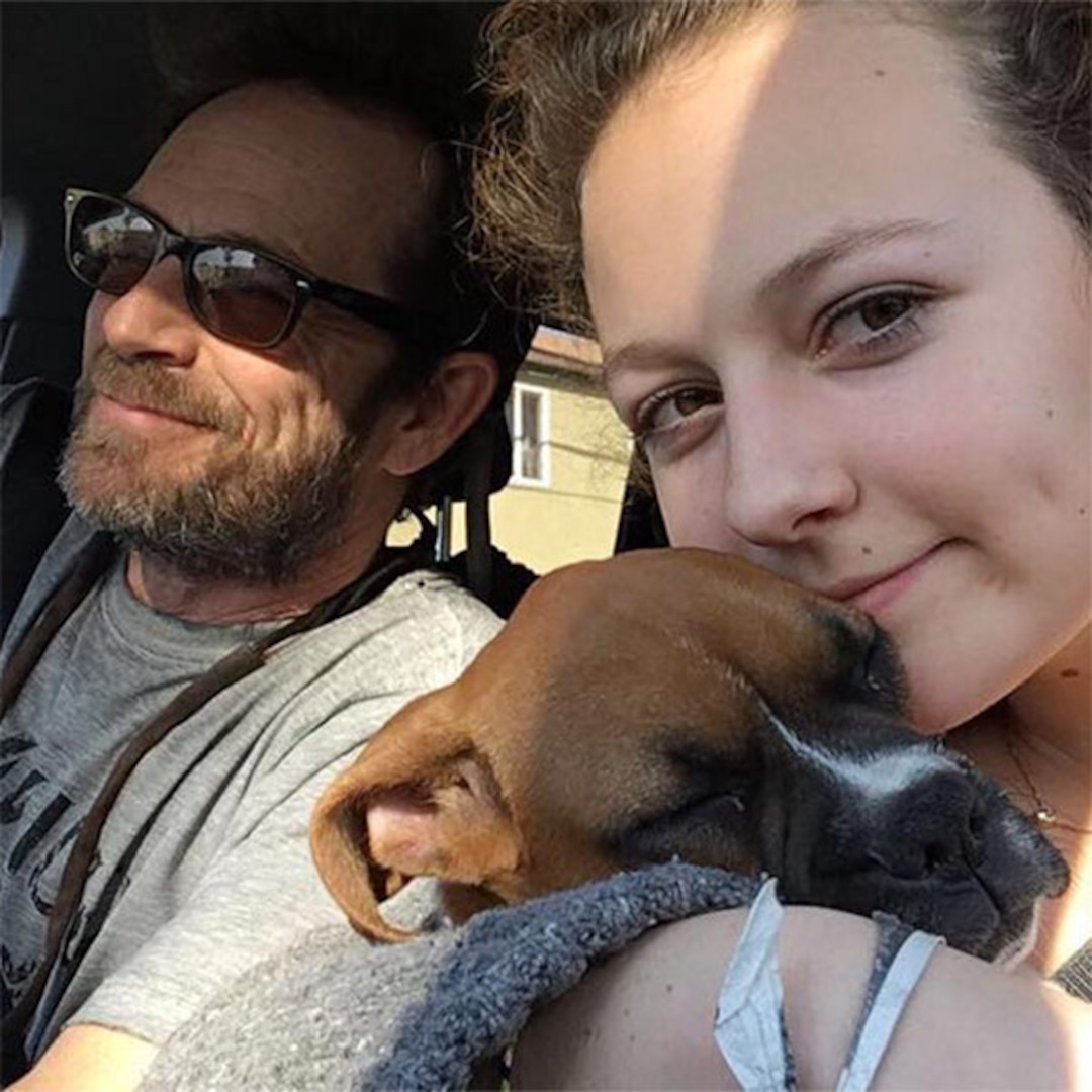 Luke Perry's Daughter Shares Childhood Photos With Late Star